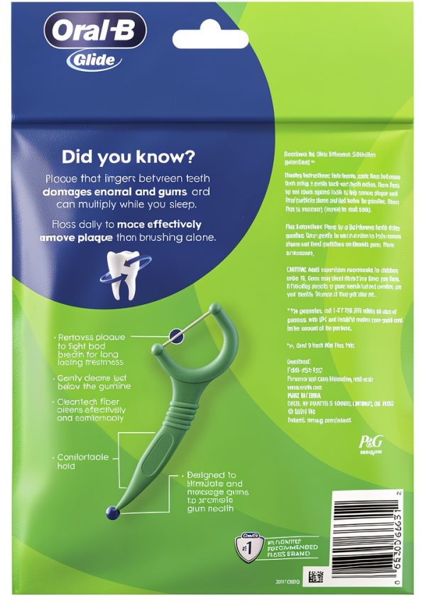 Oral-B Glide Scope Floss Picks Effective Cleaning Freshness-6