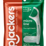 Dental Flossers Mint Portable Hygienic Fold Out Toothpick-0
