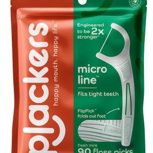Dental Flossers Mint Portable Hygienic Fold Out Toothpick-0