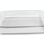 Generic Glass Lasagna Pan Durable Tempered Bakeware Kitchen-0
