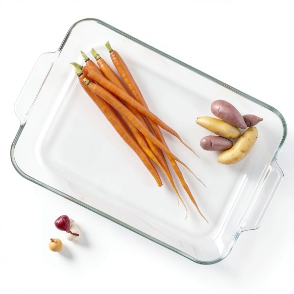 Generic Glass Lasagna Pan Durable Tempered Bakeware Kitchen-3