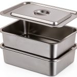 CozyState Lasagna Pan Stainless Steel with Lid Oven Safe-0