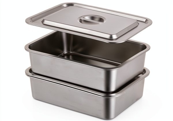 CozyState Lasagna Pan Stainless Steel with Lid Oven Safe-0