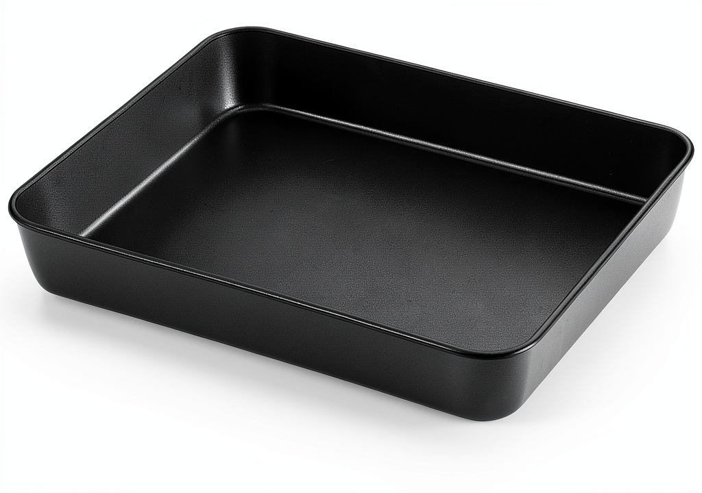 TeamFar 12 inch lasagna pan on kitchen countertop, showing deep dish and nonstick surface