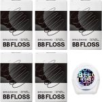 Brushmo Black Floss Dental Floss Vegan Mint Plaque Removal-0