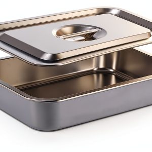CozyState Lasagna Pan Stainless Steel Non-Stick with Lid-0