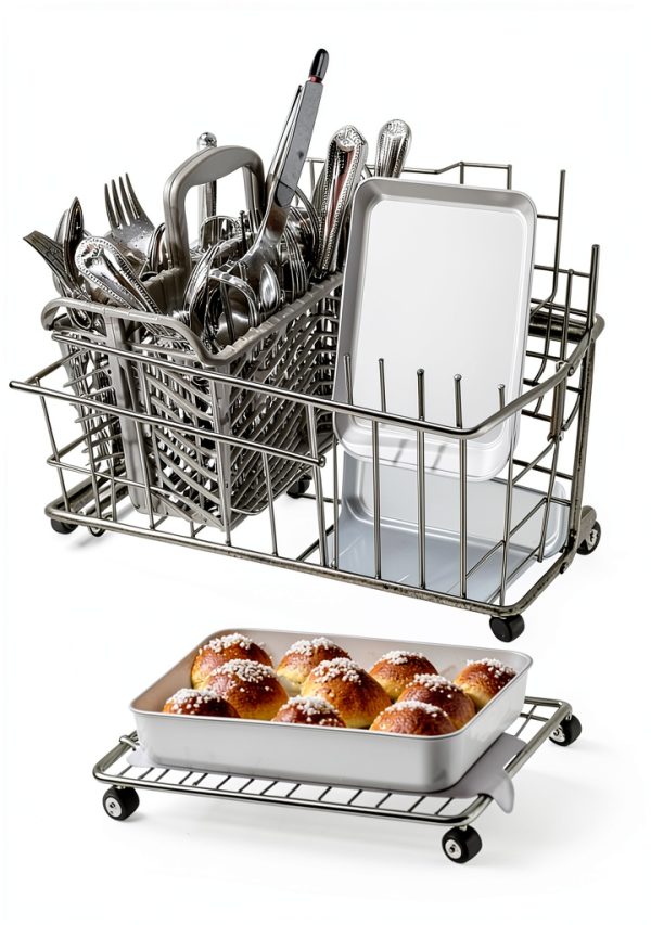 TeamFar Stainless Steel Lasagna Pan Dishwasher Safe Baking-4
