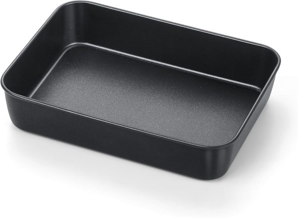 TeamFar Lasagna Pan Nonstick Coated Stainless Steel Baking-0