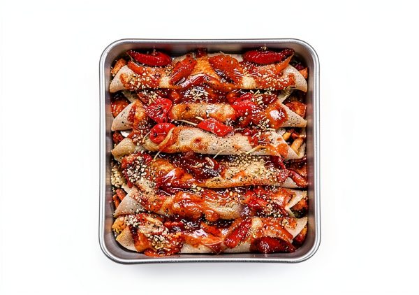 TeamFar Stainless Lasagna Pan 10 Inch Deep-4