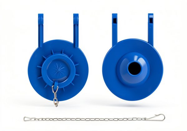 SooDeei Toilet Flapper Replacement Blue T6688-1