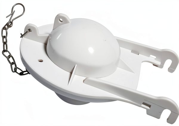 Rainbow Flapper White Toilet Flapper Easy Install-0