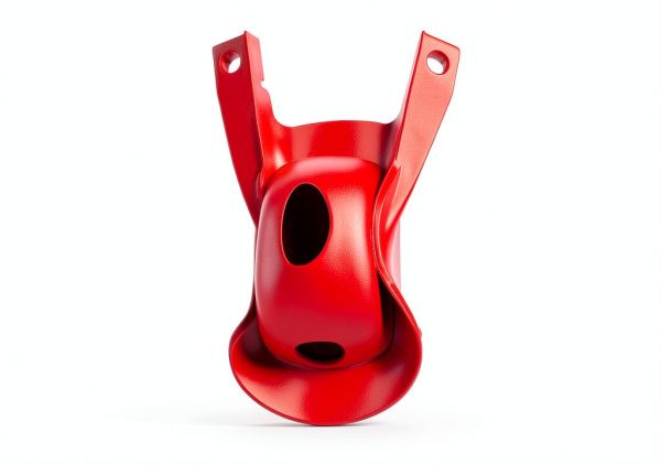 Toilet Flapper Rubber by Gadgetime USA 2‑Port Red-1