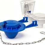 SooDeei Toilet Flapper Replacement Blue T6688-0