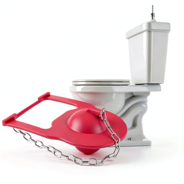Kohler Toilet Flapper Replacement Red Rubber-5