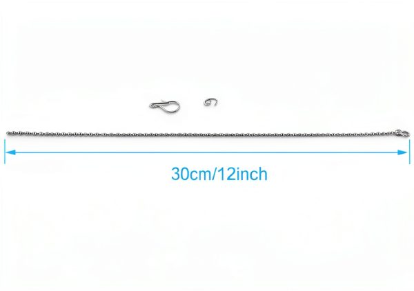 Blissvent Stainless Steel Toilet Chain 3 Pack-1