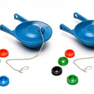 Mansfield Plumbing 3in Blue Rubber Toilet Flapper-0