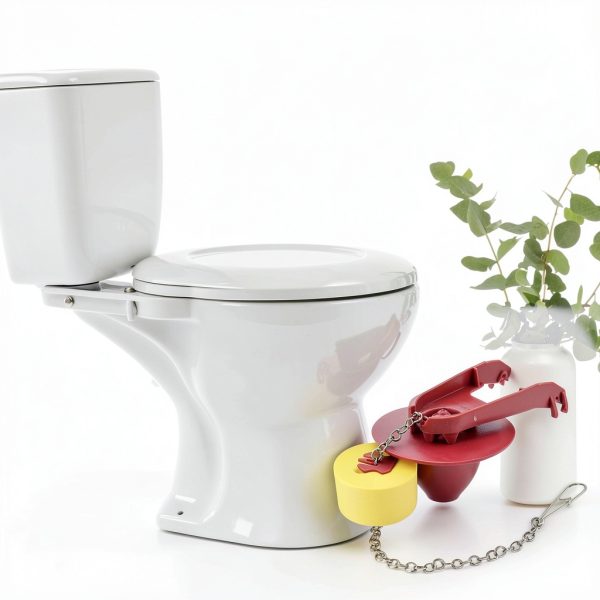 Kohler Toilet Flapper HST Red 2 Inch Replacement-1