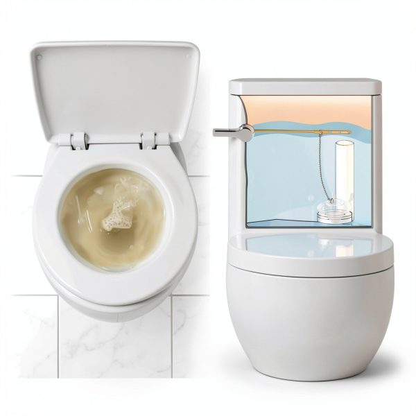 Hibbent Toilet Flapper Transparent 2 Inch Rubber-5