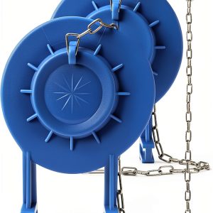 Toilet Flapper Weslymoo Blue Stainless Design-0