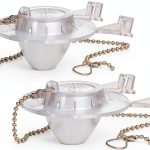 Hibbent Toilet Flapper Transparent 2 Inch Rubber-0