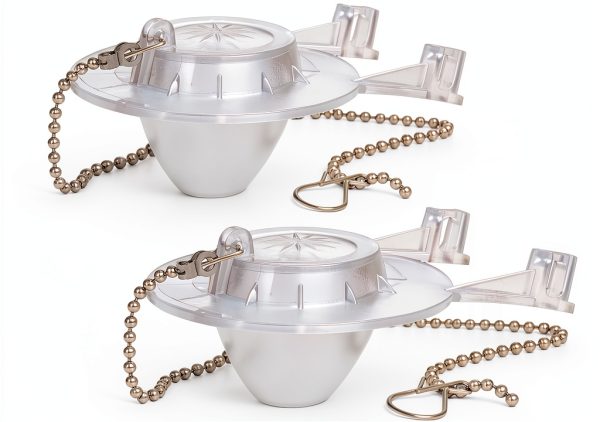 Hibbent Toilet Flapper Transparent 2 Inch Rubber-0