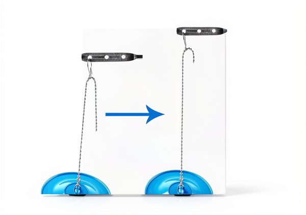 Blissvent Stainless Steel Toilet Chain 3 Pack-4