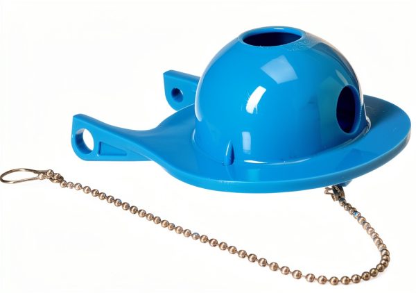 Toilet Flapper Mansfield Plumbing Blue Rubber 3-Inch Model 630-0207-1