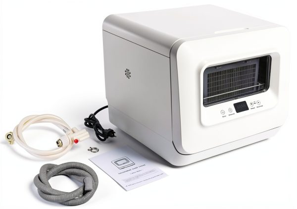 3 In 1 Countertop Dishwasher BQDRTMZ 785W Mini with Auto Air Dry-5