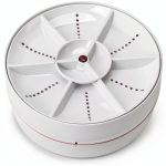 Portable USB Dishwasher TOPINCN Mini Red Compact 5.5in-0