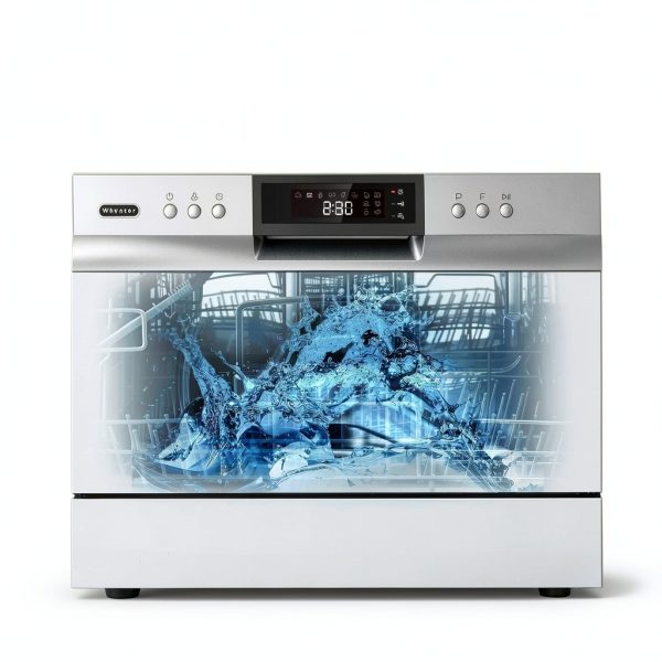 Whynter Portable Dishwasher CDW-6831WES 6-Place Setting LED White-1