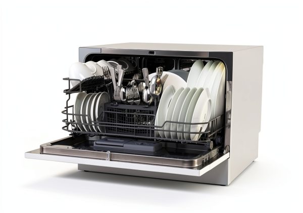 Whynter Portable Dishwasher CDW-6831WES 6-Place Setting LED White-3