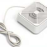 VINGVO USB Mini Dishwasher, Integrated IP67 Powerful Ultrasonic High Frequency USB Dishwasher Portable 5V with Silicone Suction Cup for Household (White)-0