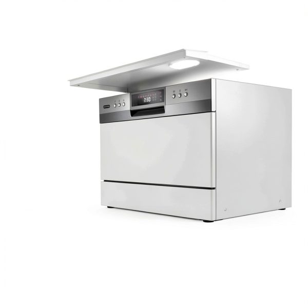 Whynter Portable Dishwasher CDW-6831WES 6-Place Setting LED White-8