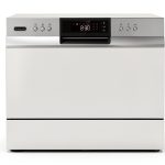 Whynter Portable Dishwasher CDW-6831WES 6-Place Setting LED White-0