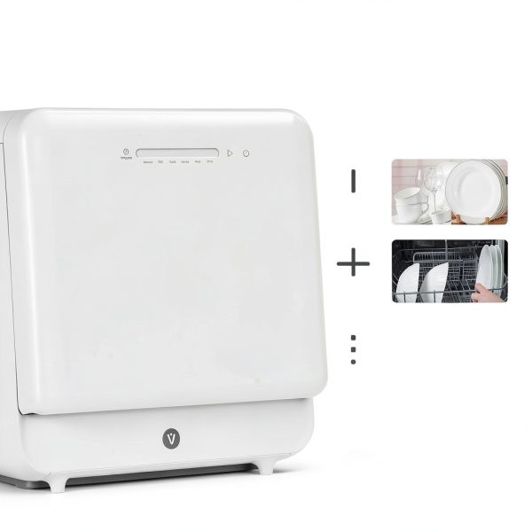 Portable Dishwasher YardYonder Countertop 5L with Faucet & Manual Tank-2