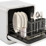 3 In 1 Countertop Dishwasher BQDRTMZ 785W Mini with Auto Air Dry-0