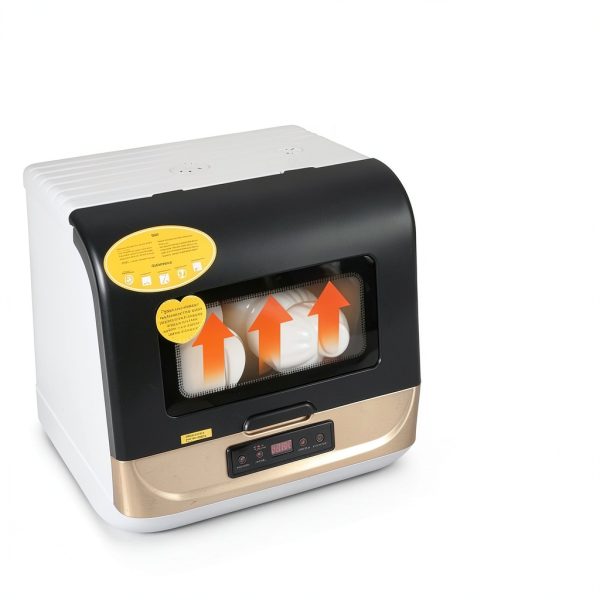 Countertop Portable Dishwasher Unndysrt 800W Compact 12-20 Place Mini-2