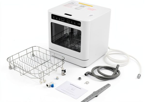 Portable Countertop Dishwasher MHBXYZ 6L Mini 110V 800W with Air‑Dry-3