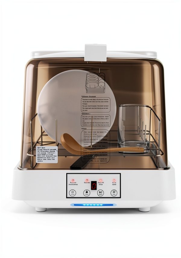 Portable Mini Dishwasher Usoraszkt Countertop with 360 Rotating Nozzle-2