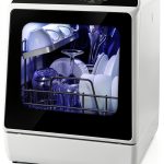 Portable Countertop Dishwasher FOHERE TDQR01 Dual Spray 6 Programs-0