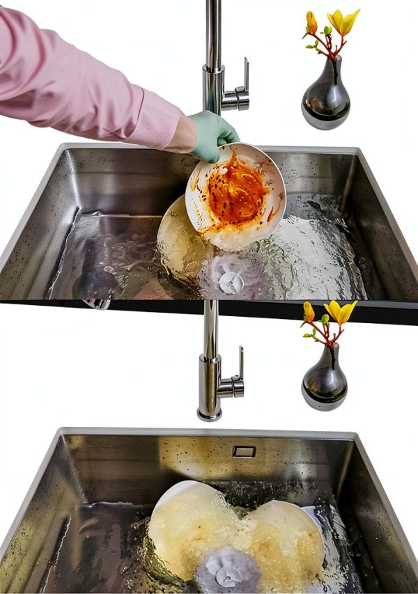 Portable USB Dishwasher TOPINCN Mini Red Compact 5.5in-4
