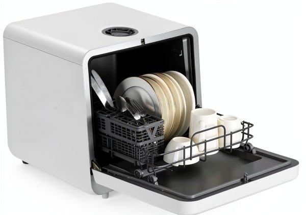 Portable Dishwasher YardYonder Countertop 5L with Faucet & Manual Tank-0