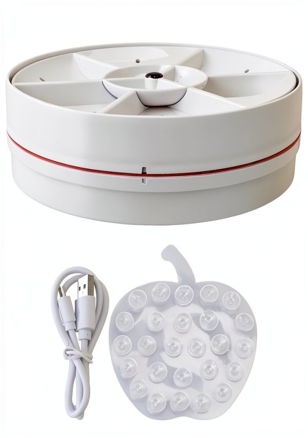 Portable USB Dishwasher TOPINCN Mini Red Compact 5.5in-2