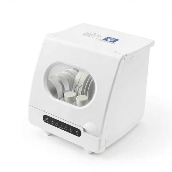 Portable Countertop Dishwasher Mahugde 5-Cycle Leak-Proof Compact-1