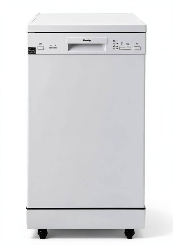 Portable Dishwasher Danby DDW1805EWP 18" Wide White 8 Place Settings-5