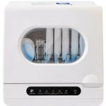 Portable Countertop Dishwasher Mahugde 5-Cycle Leak-Proof Compact-0