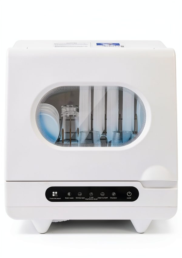 Portable Countertop Dishwasher Mahugde 5-Cycle Leak-Proof Compact-0