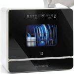 Countertop Portable Dishwasher BLITZHOME BH-6-CDW 9-Program 5.2L Tank-0