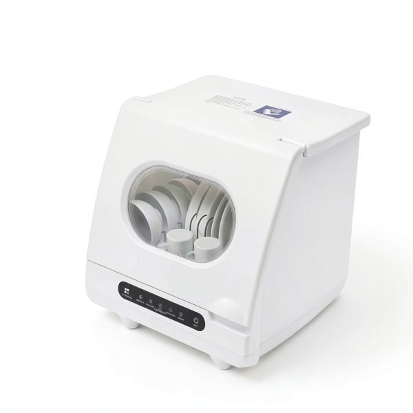 Portable Dishwasher IOENC Countertop 6-Place Settings 5-Function-1