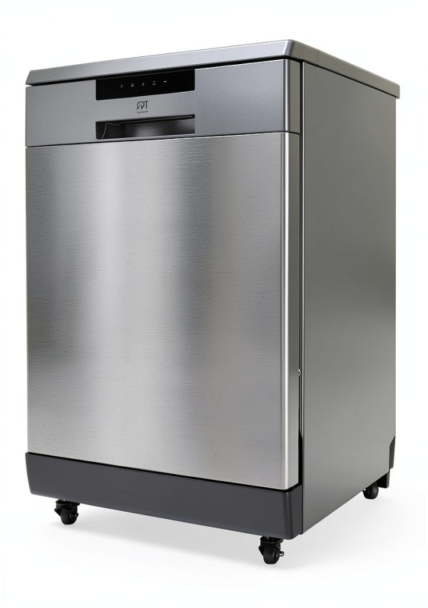 SPT Portable Dishwasher 24" Stainless Steel ENERGY STAR 6 Cycle-8